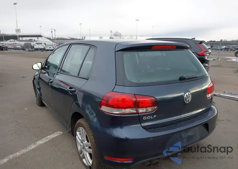 2013 Volkswagen Golf 2.5L 4-Door из США, поврежденный, VIN WVWDB7AJ8DW080551